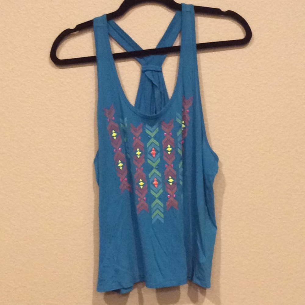 Tank top, open back